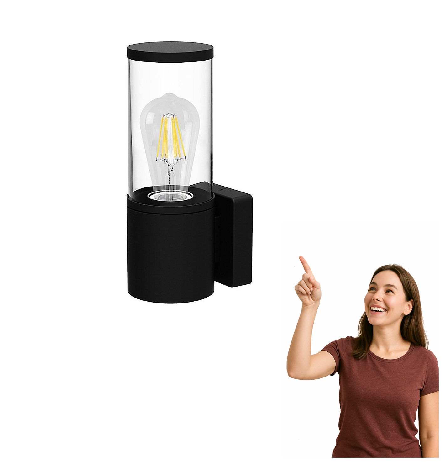 Venkovní nástěnné svítidlo Wellington 7502 Rabalux