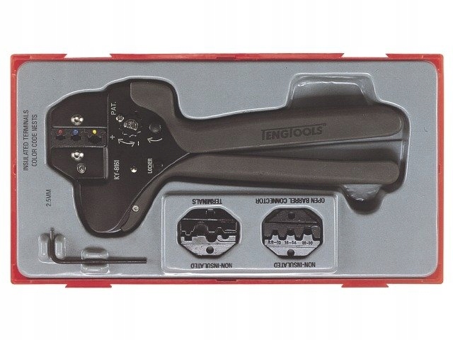 Набір інструментів для обтиску клем 4-elemento