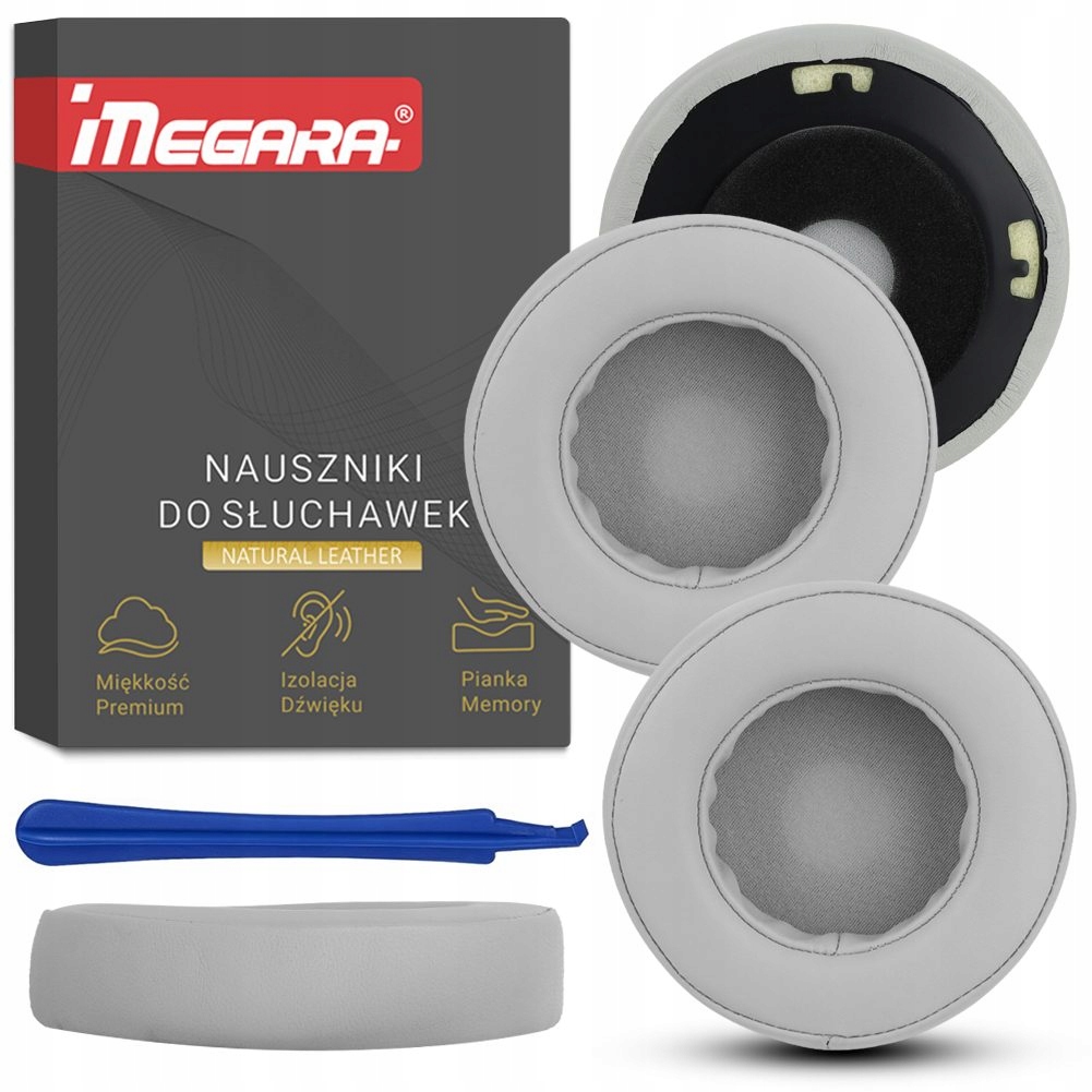 Ochrana Sluchu Houbičky podložky pro Akg K601 K701 K702 Q701 K612 K712 Pro L+r Šedé