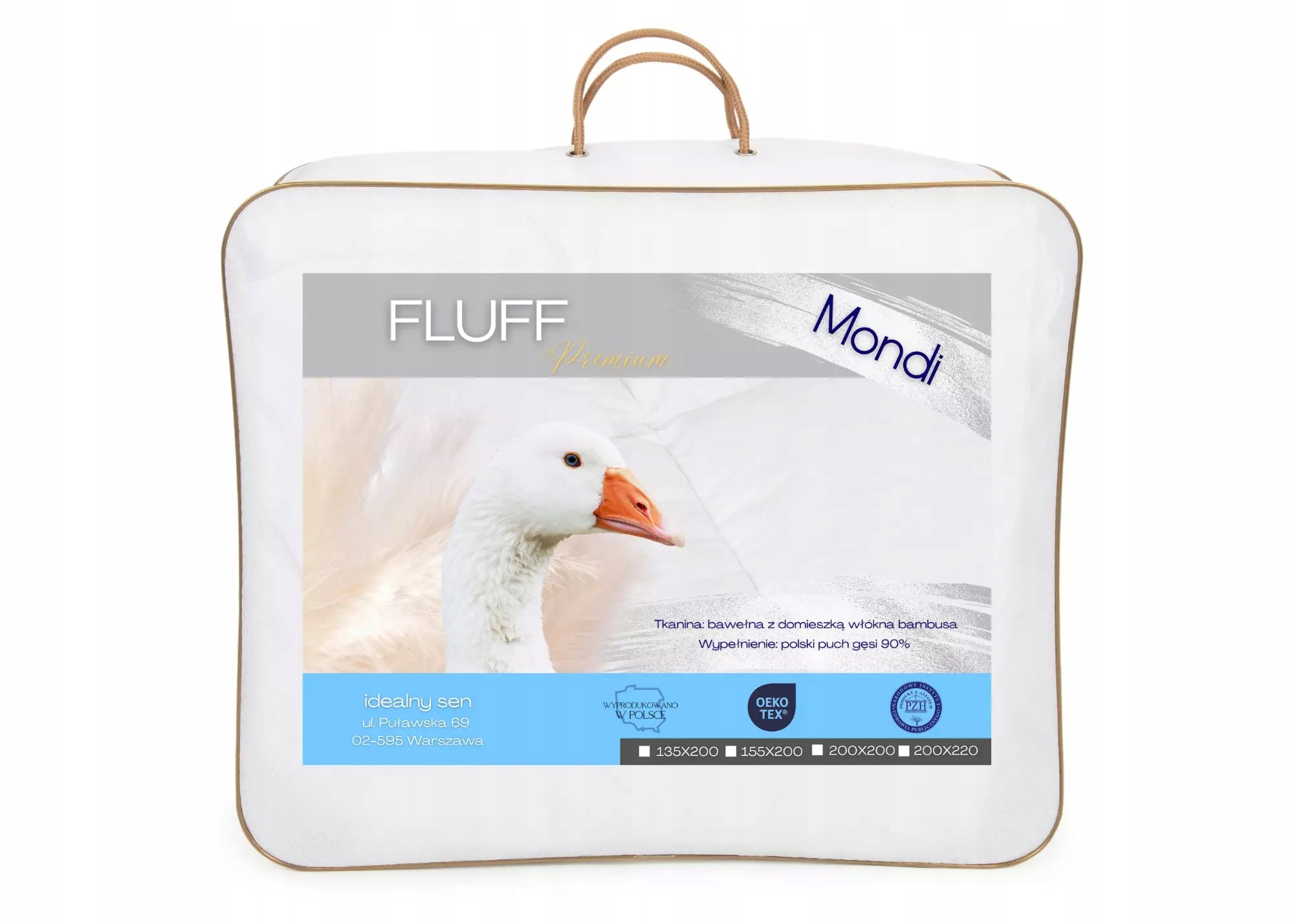 Ideální Spánek Péřová Přikrývka Letní 200x200 Mondi