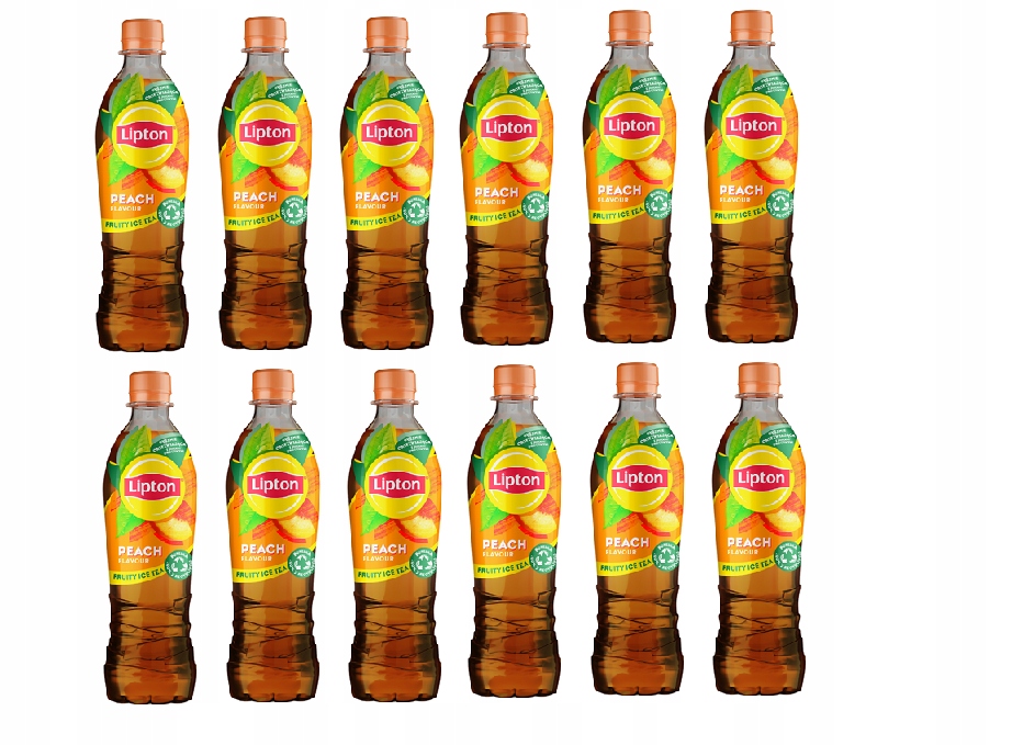 Levně Lipton Ice Tea Peach Nápoj 12x500 ml