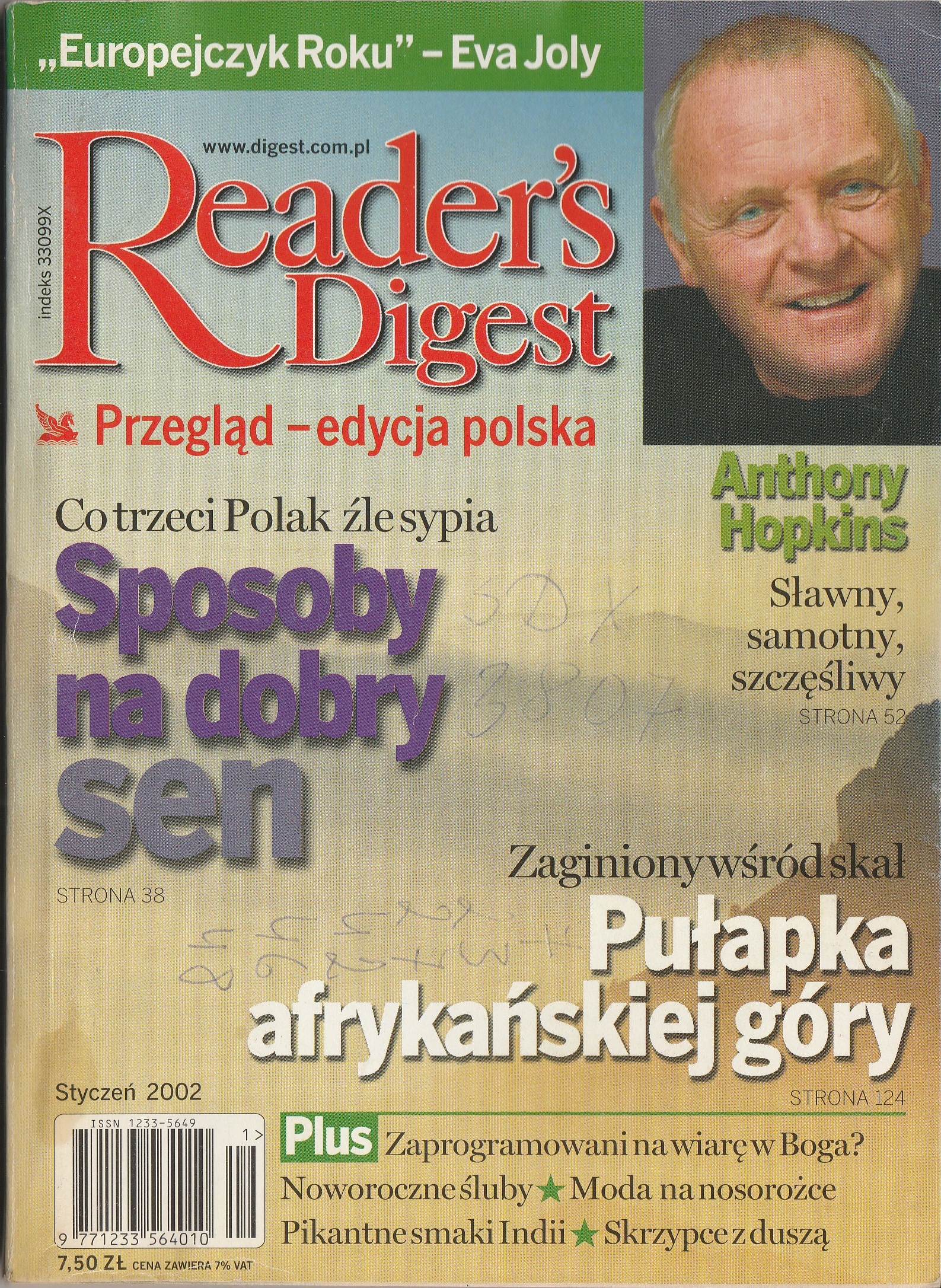 Przegląd Reader's Digest nr 1/2002