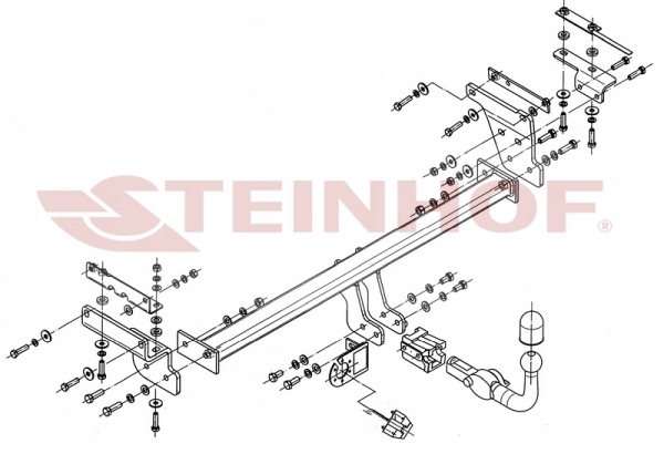 Steinhof Ťažné Zariadenie Nissan Qashqai +2 (JJ10) 2008-