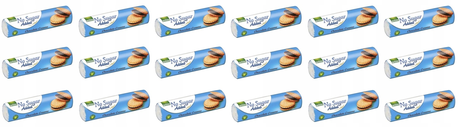 Levně 18 x 250 g Gullon Kakaové sendvičové sušenky Sugar Free Karton