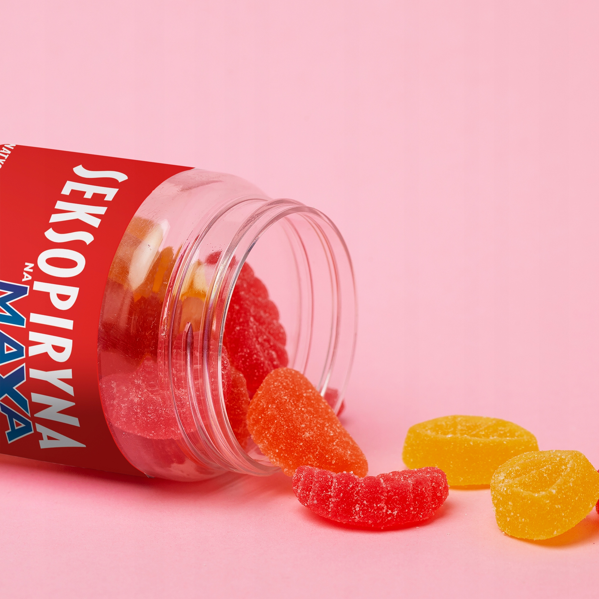 SEKSOPIRYNA Prezent Urodziny 18 30 40 50 60 Butelka na TABLETKI Cukierki Marka inna