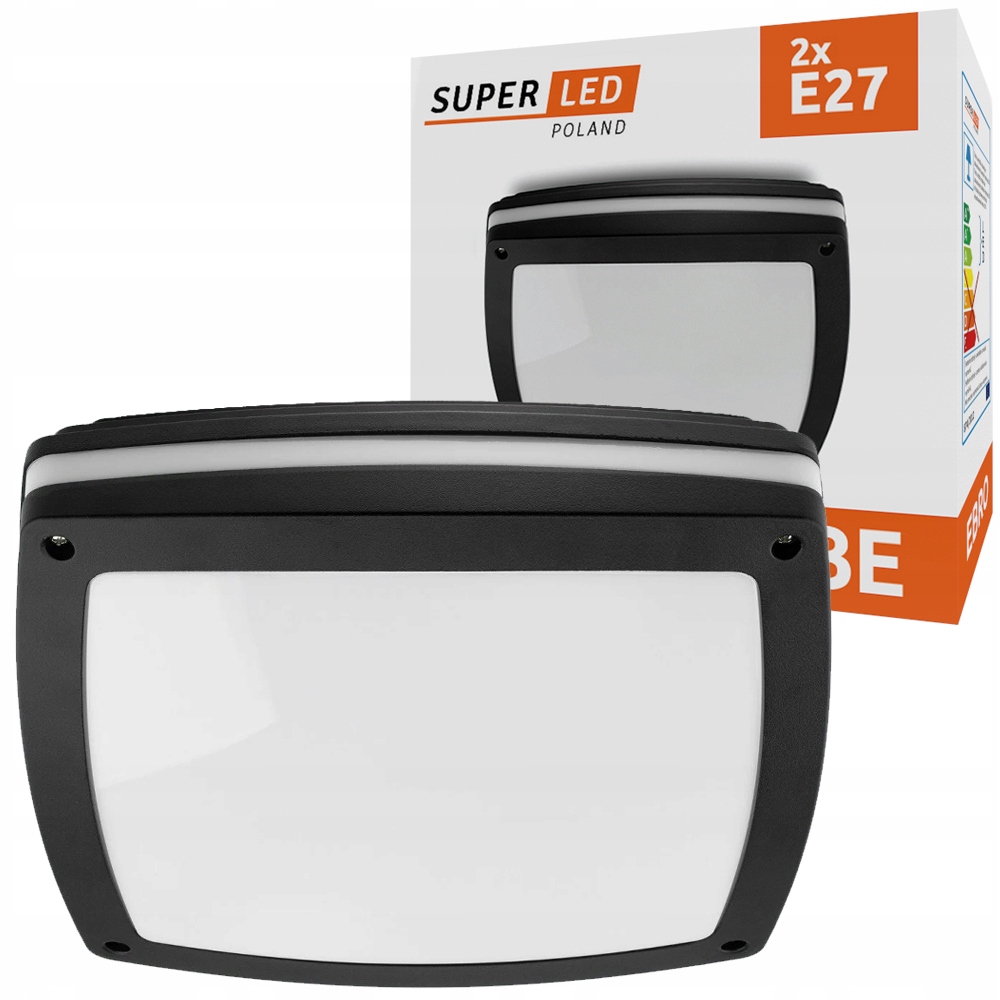 Plafon Lampa elewacyjna Oprawa Kinkiet na taras E27 Led zewnętrzna IP54