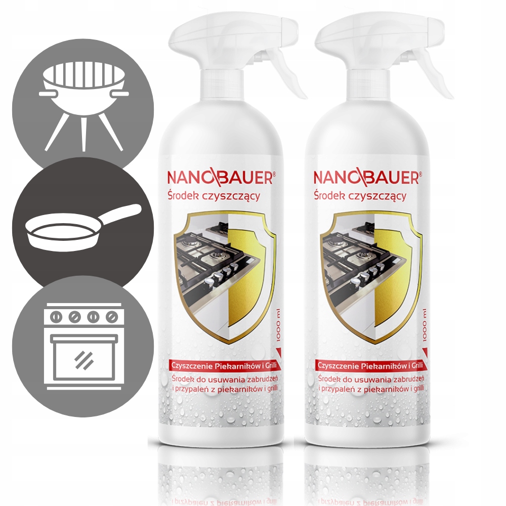 Środek do ciężkich przypaleń 2×1L – piekarnik, brytfanna, gęsiarka, garnki