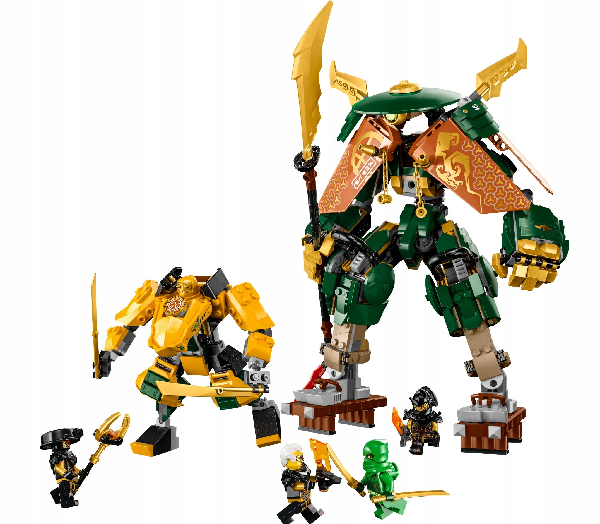 LEGO NINJAGO 71794 DRUŻYNA MECHÓW NINJA LLOYDA I A EAN (GTIN) 5702017413082