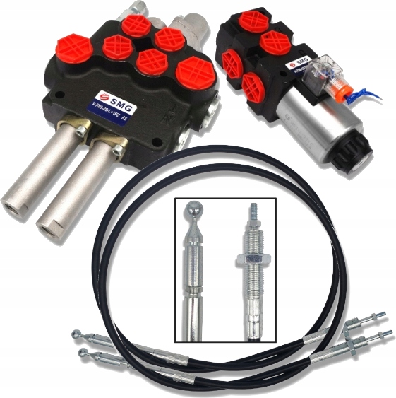 Sada 3 Sekcí 80 L Pro Turné, Rozdělovač, Zámek