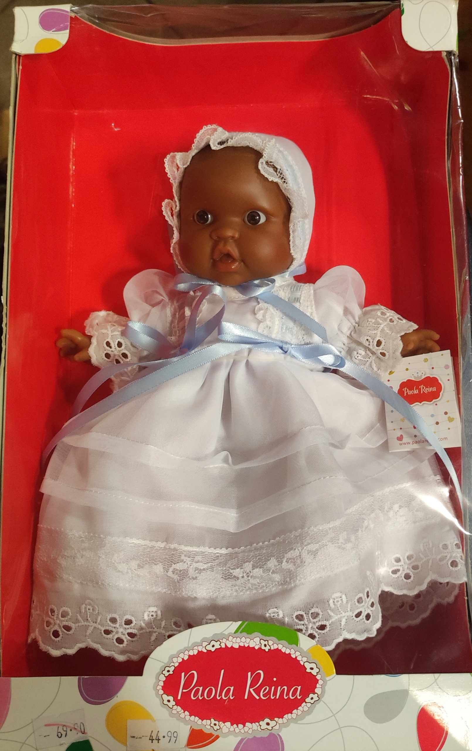 Paola Reina 01414 African Baptism Girl Doll