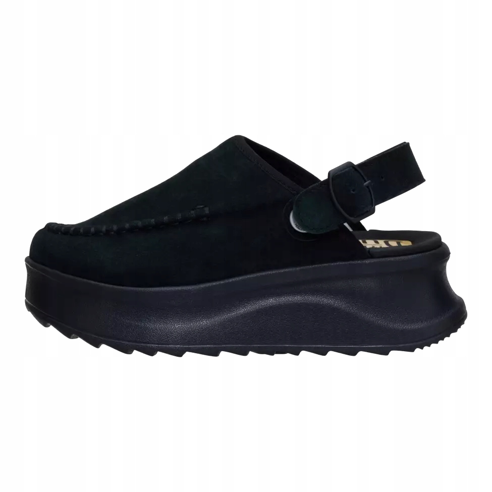 HeyDude Damskie Lekkie Buty Klapki Platform Delray Suede Clog 39