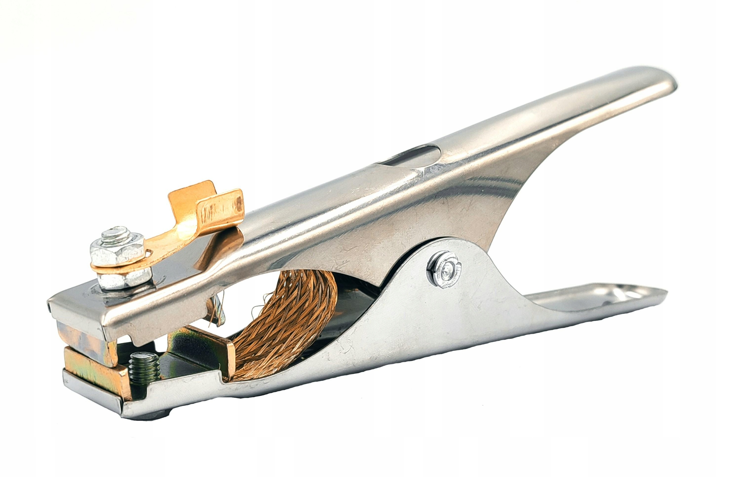 

Zacisk biegunowy kleszczowy 200A do masy spawarki