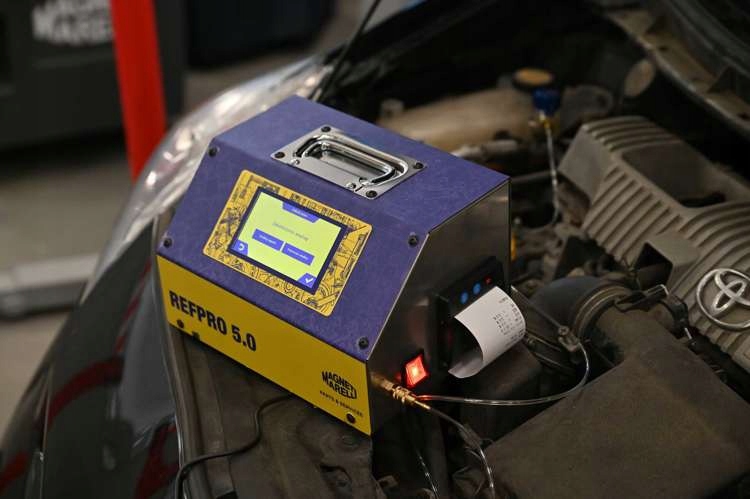 G0WIHD MAGNETI MARELLI Analizator czynnika RefPro5, rodzaj czynnika chłodzą Marka Magneti Marelli