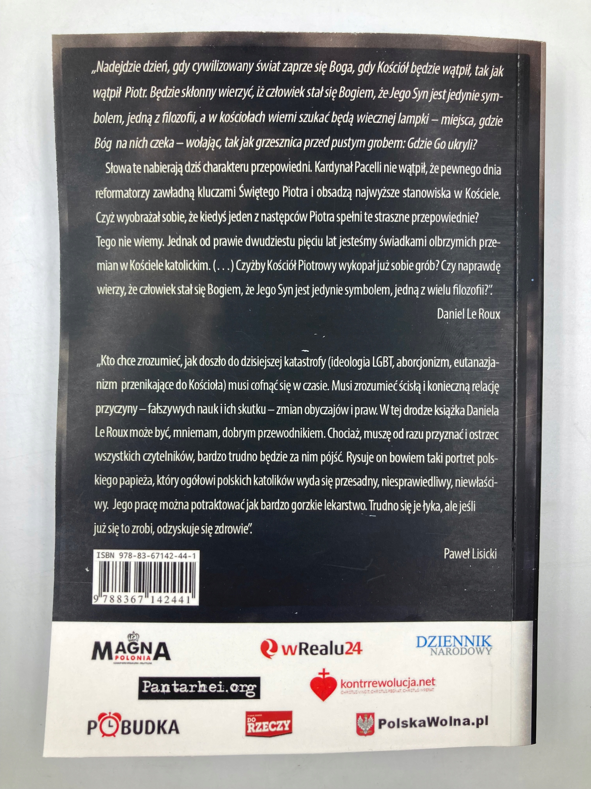 PIOTRZE CZY MNIE KOCHASZ D. Le Roux JAN PAWEŁ II Gatunek Katolicyzm