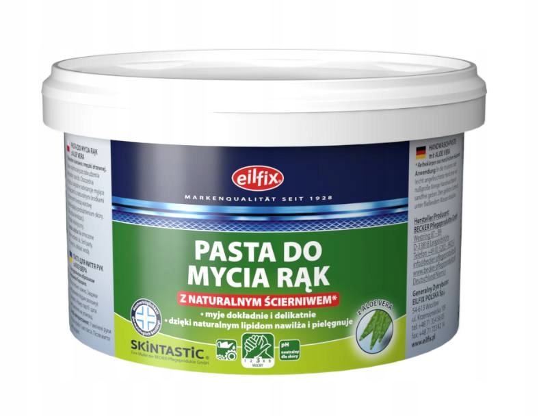 Pasta Bhp do rąk z aloesem Eilfix 500 ml