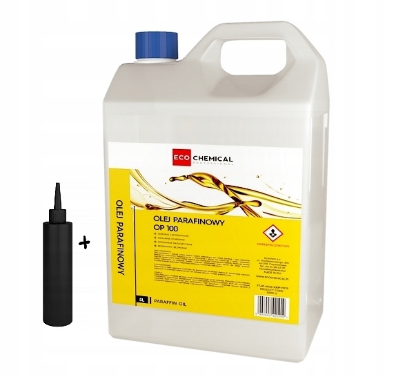 Olej Parafinowy Czysty Ciekła Parafina 5L butelka 200ml