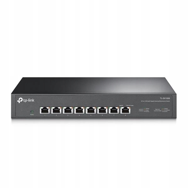 8-Port 10G Multi-Gigabit Switch Port: 8× 10G RJ45 Ports Spec: 1U 13-inch…