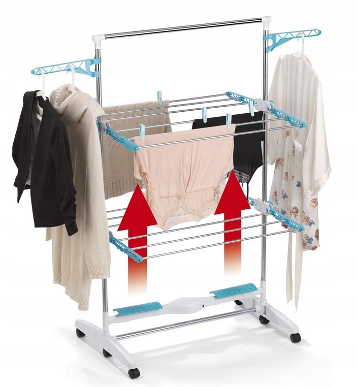 Levně R4341 Easymaxx Elektrická Sušák Na Prádlo