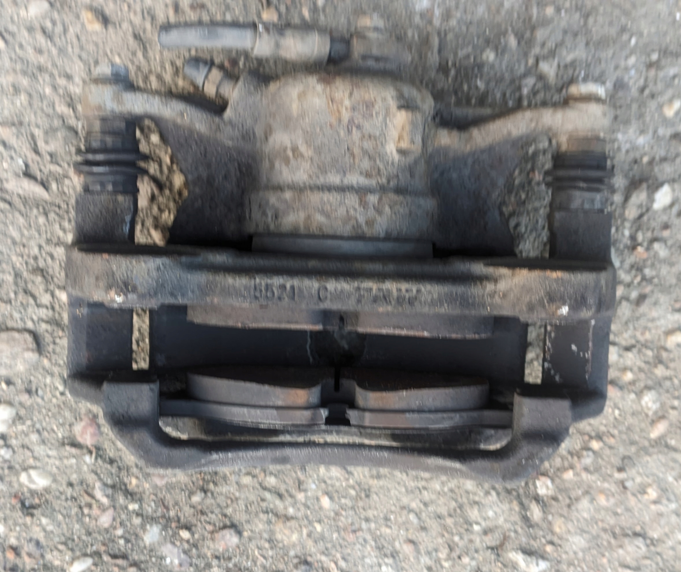 VW GOLF VI plus 1.6 TDI 09R caliper brake left front