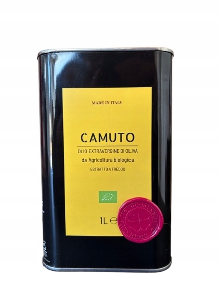 Oliwa z oliwek extra virgin Bio Włoska 1L Camuto pochodzenia