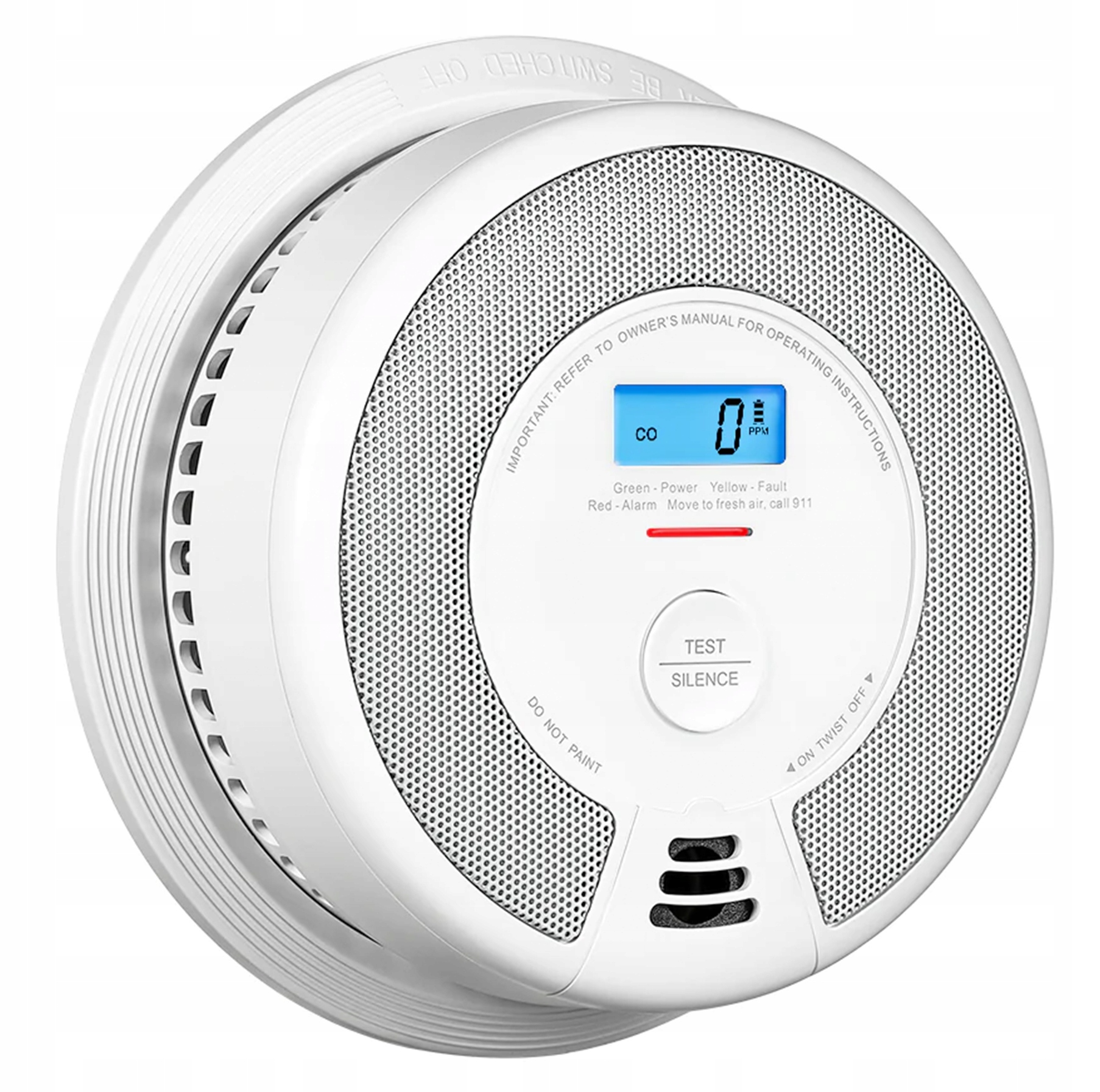 Snímač dymu a oxidu uhoľnatého Co 2v1 X-sense SC07 Certifikát Zvukového Alarmu