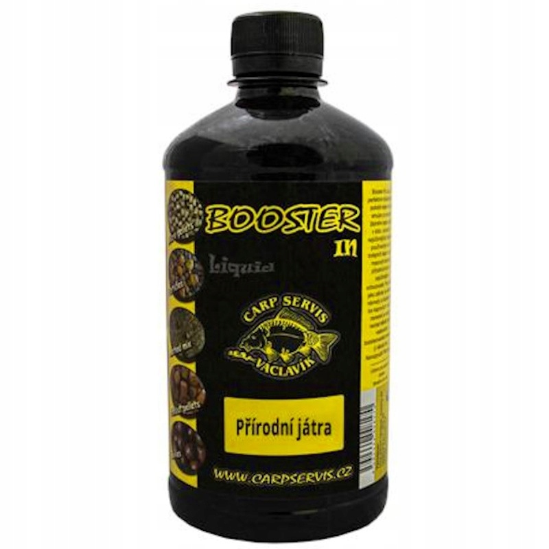 Booster Zalewa Do Kulek Ziaren Pelletu Csv Vaclavik Naturalna Wątroba 500ml
