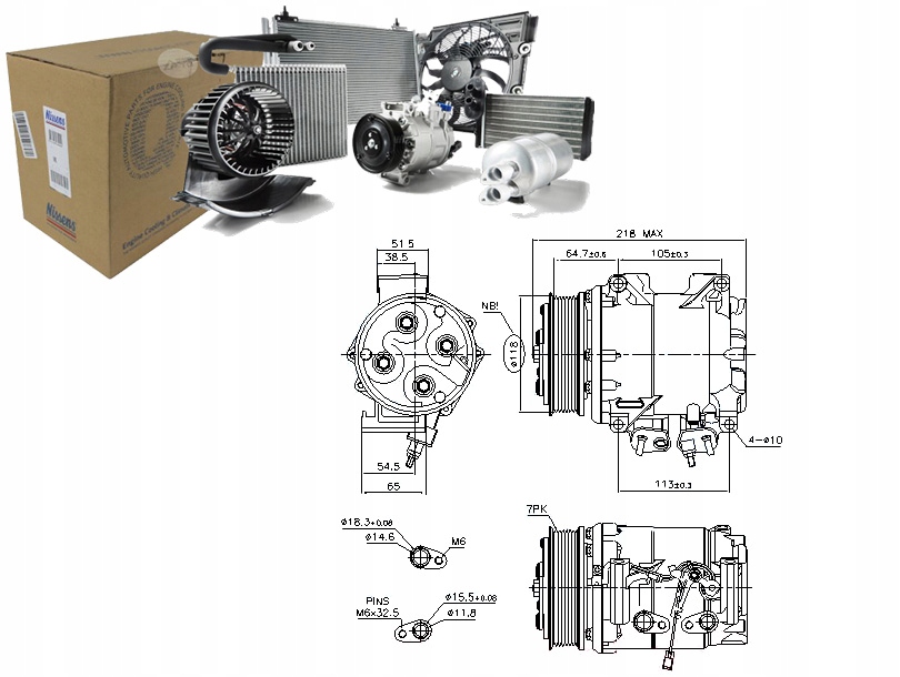 NIS890128 Kompresor Klimatizace Honda Accord VII Asistent řidiče #33