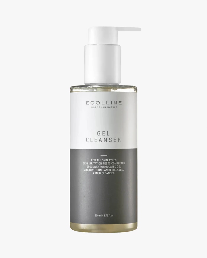 Ecolline Korea veganský gel na obličej s rostlinnými extrakty Clean Beauty