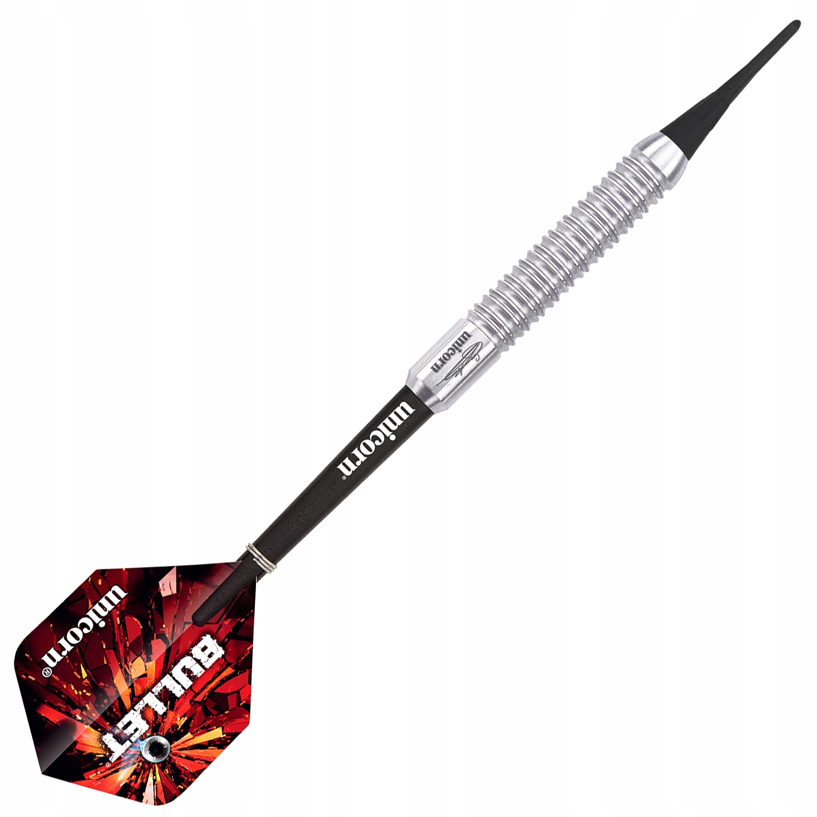 PROFESJONALNE RZUTKI DO DARTA ZESTAW UNICORN 19g Model BULLET STAINLESS STEEL - Gary Anderson