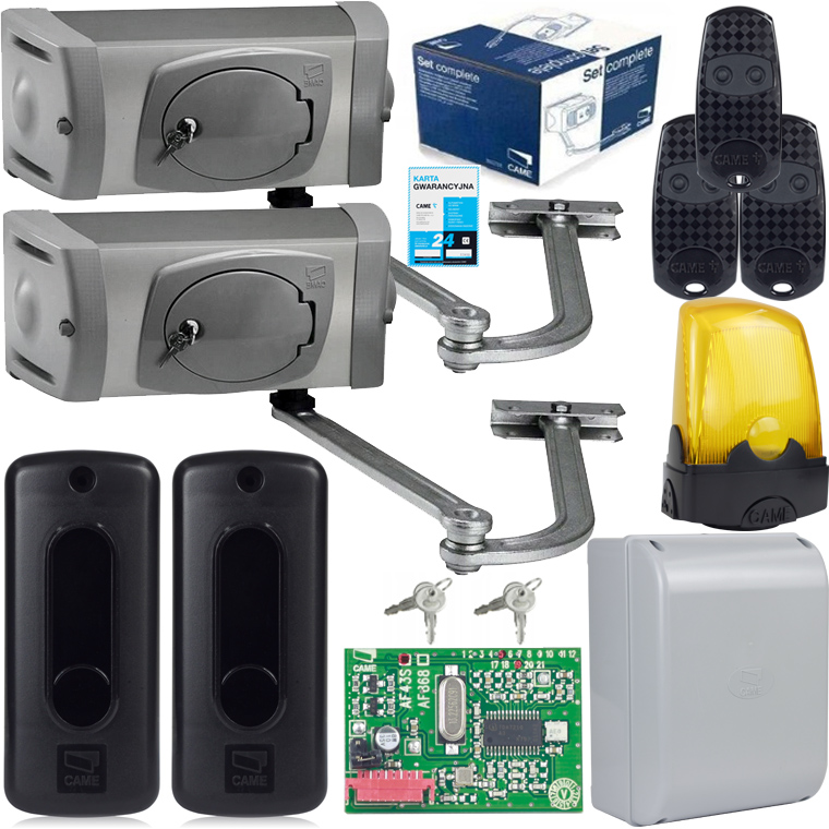 

Zestaw Came Ferni Szerokie Słupki 3x Pilot Lampa