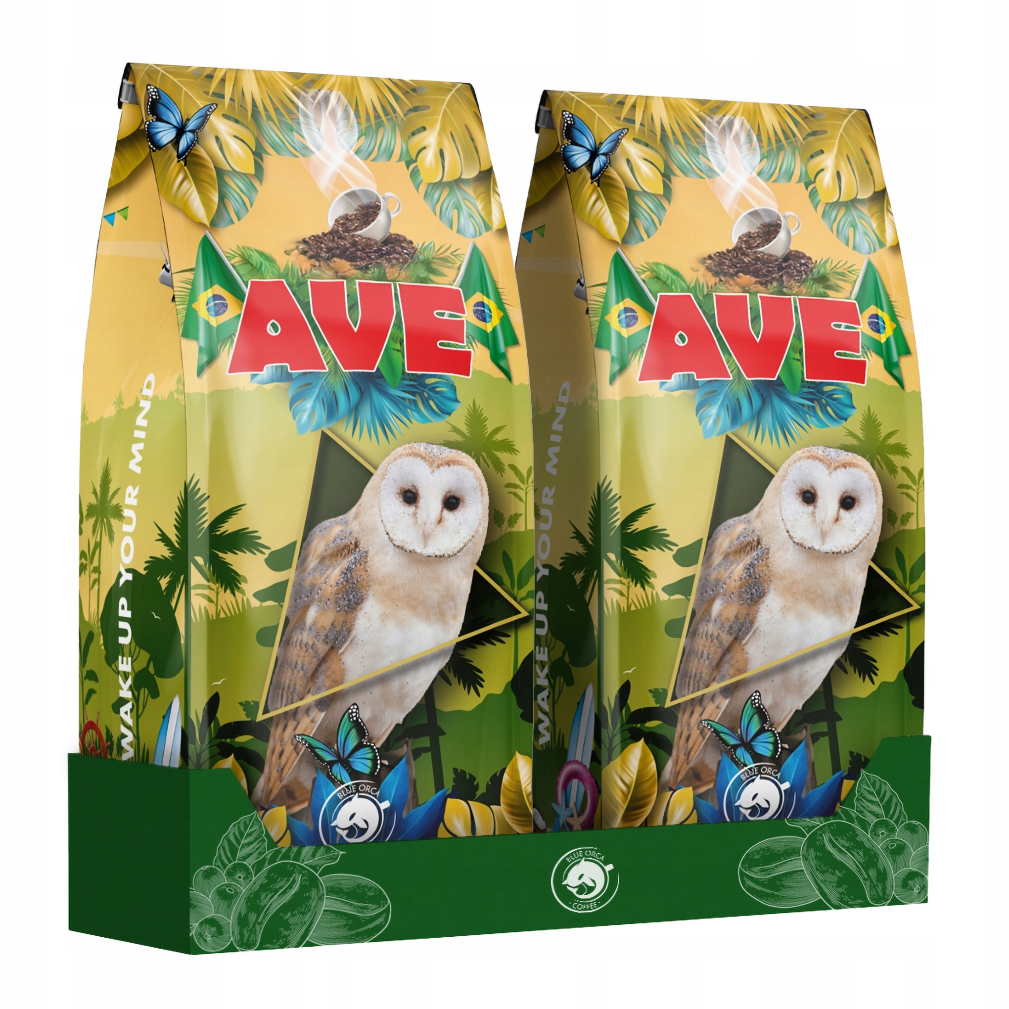 Káva Brazillia Ave Čerstvě Pražená Z Pražírny 2x1 Kg