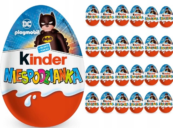 Kinder Jajko Niespodzianka Playmobil 20g x 24szt