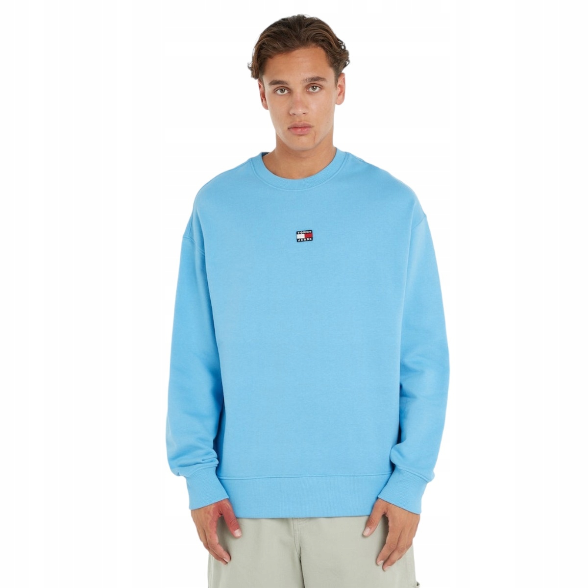 Tommy Hilfiger Pánská Mikina Badge Modrá r.XL