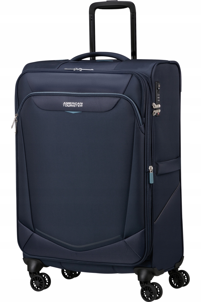 Kufr American Tourister Summerride 69 Cm, zvětšený, modrý