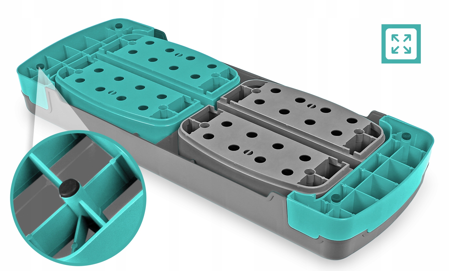 STEP do ćwiczeń fitness AEROBIKU 3 stopnie SAPPHIRE SG-055 modułowy PODEST Marka Sapphire