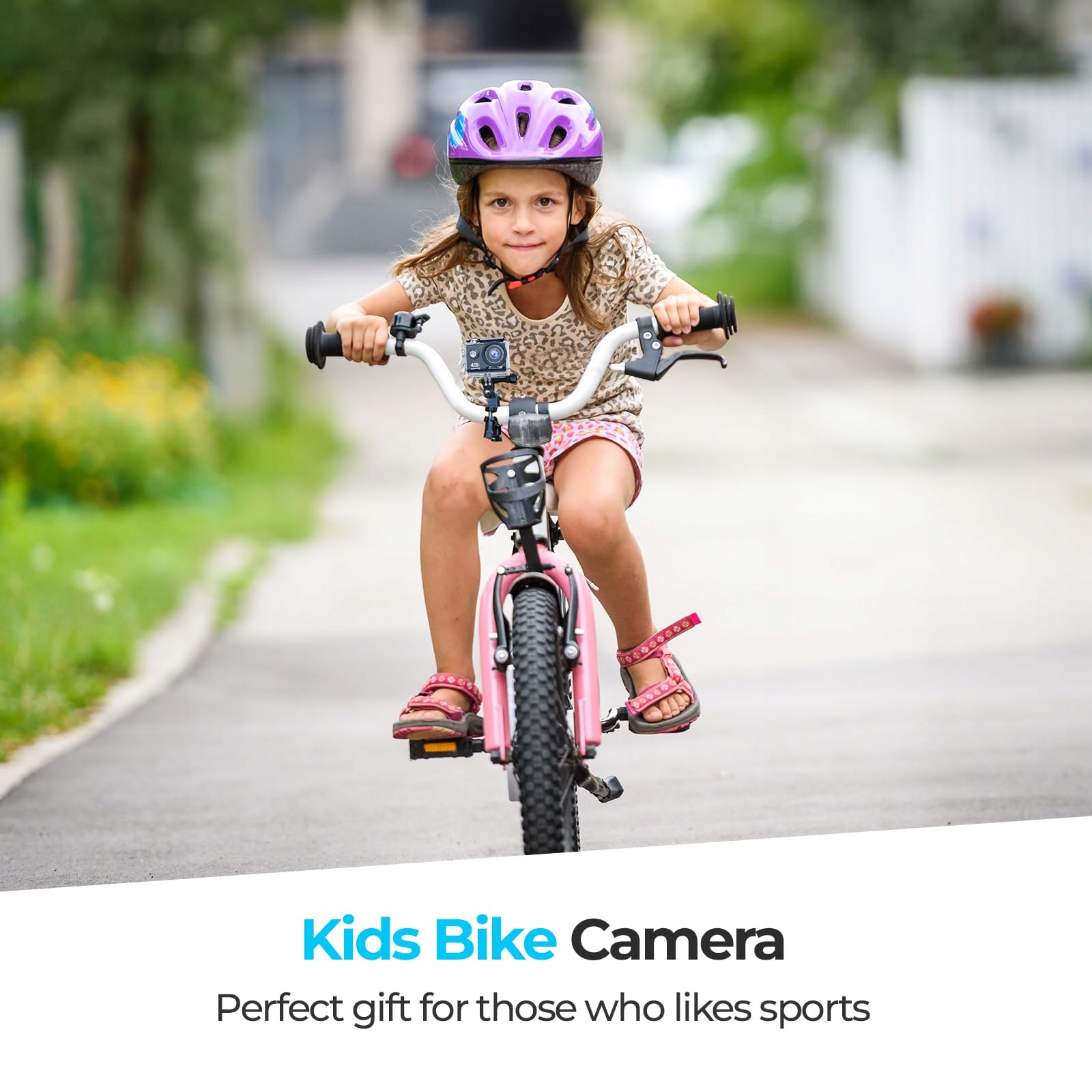APARAT 4K Kamera Sportowa 64G Karta SD 40M Podwodna WiFi 170° Kąt 20MP — miniatura 5