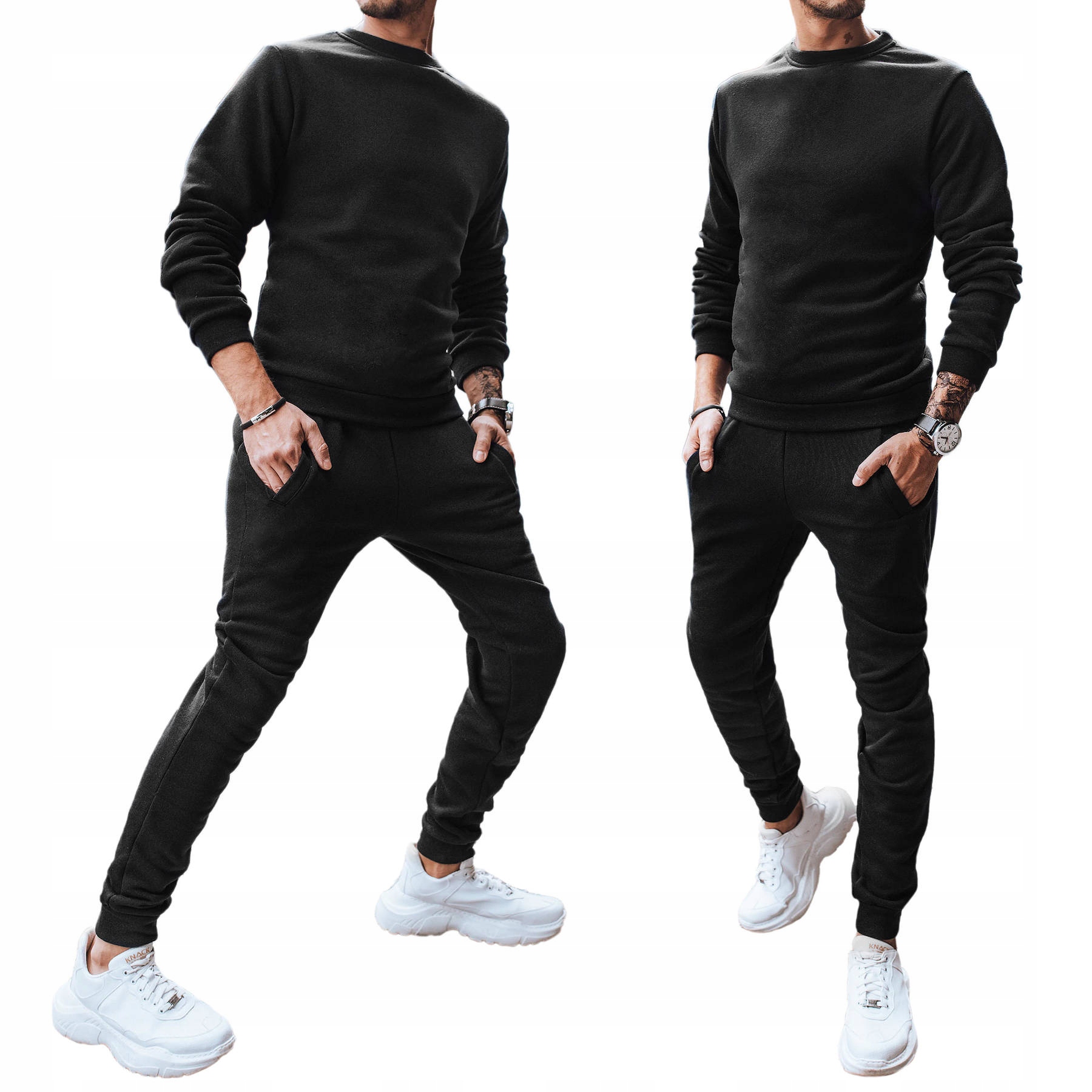 

Męski Komplet Dresowy Bluza Spodnie ax0524 - L