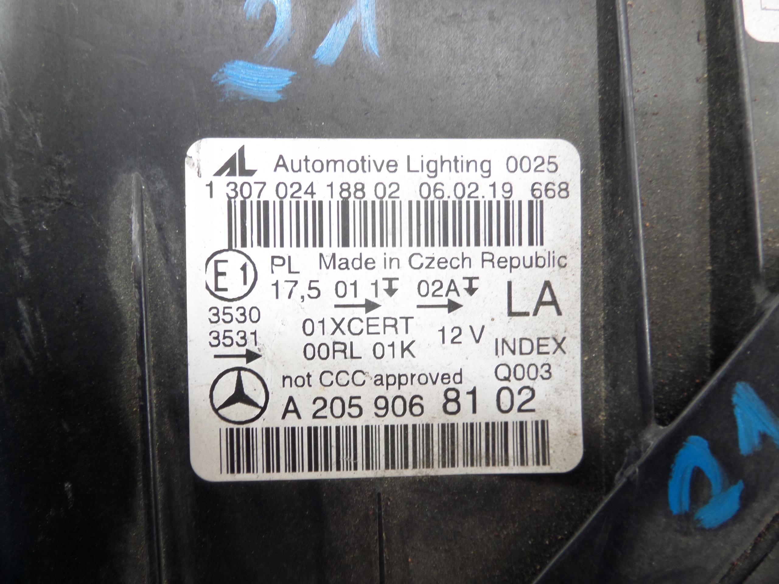 MERCEDES W205 A2059068102 FULL LED ILS light left