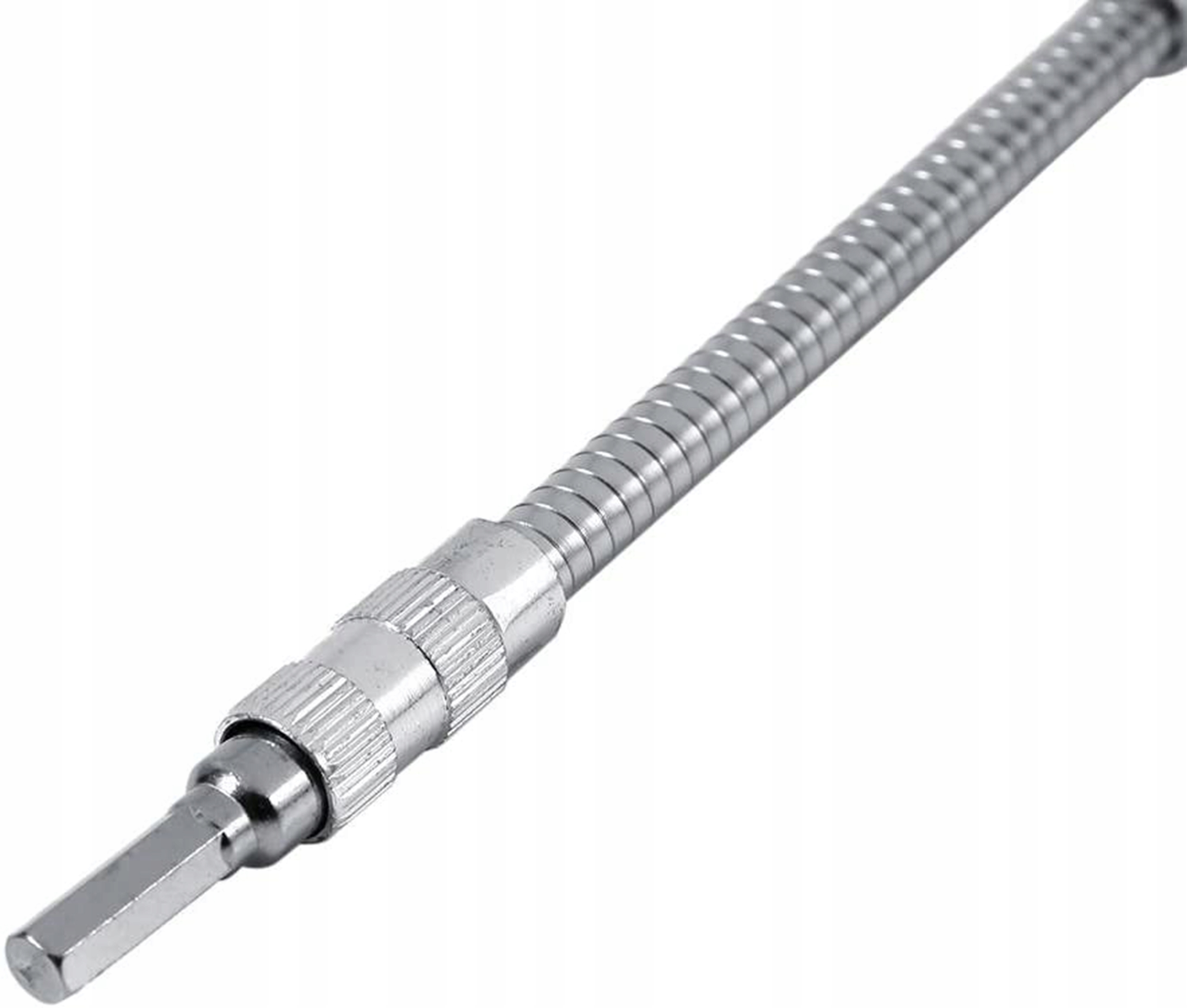 PRZEDŁUŻKA ELASTYCZNA BITÓW WKRĘTARKI 1/4'' 300MM Grubość nasady bitu 1/4