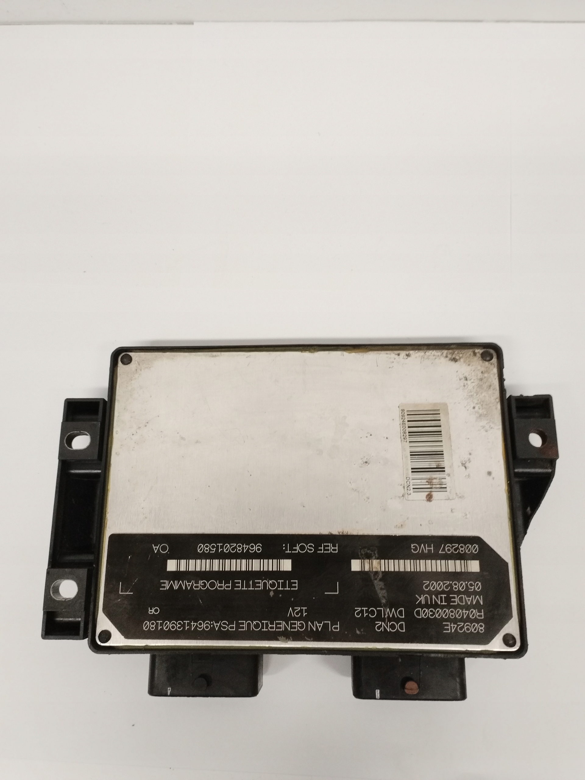 computer Centralina Motore Peugeot 206 9648201580