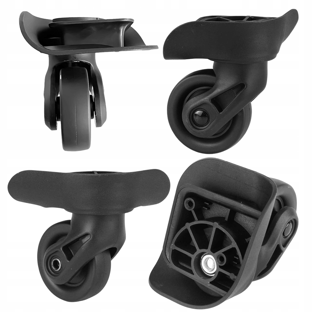 Wymiana Zapasowych Do Walizki Bagażowej Uniwersalne Koło Elastyczny 4 Kół