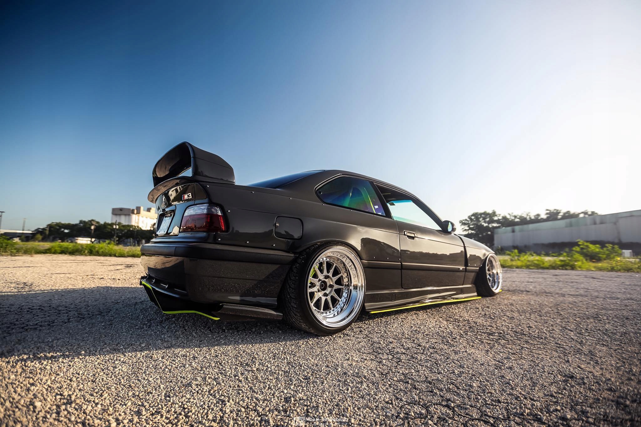 FELONY BMW E36 COUPE 2 ELEMENTY TYLNE LEWY + PRAWY NOWY PODKŁAD 50mm