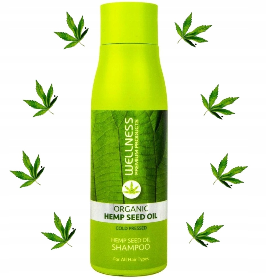 Wellness Zelený Šampon Z Konopí 500 ml Dárek