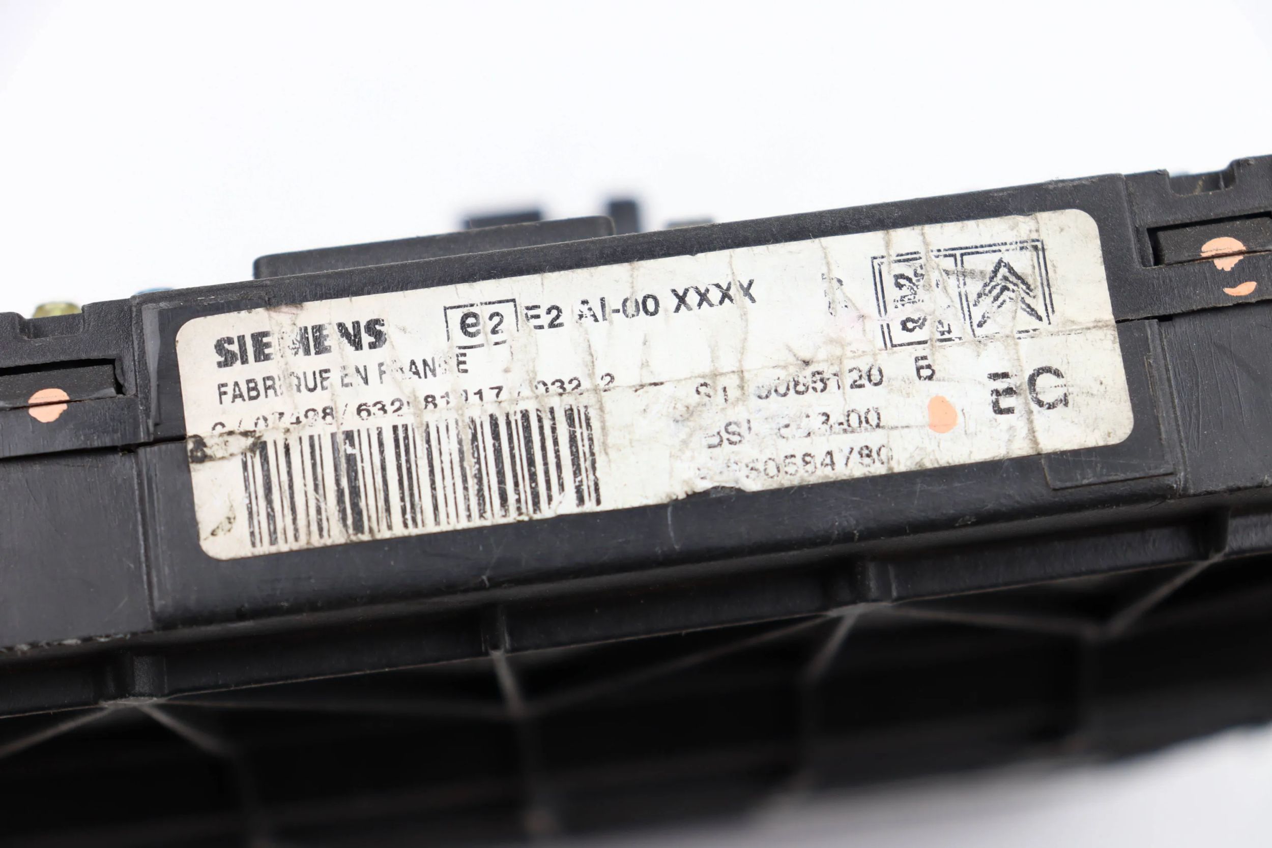 CITROEN PEUGEOT module control unit compartment BSI 9650584780 S118085120B