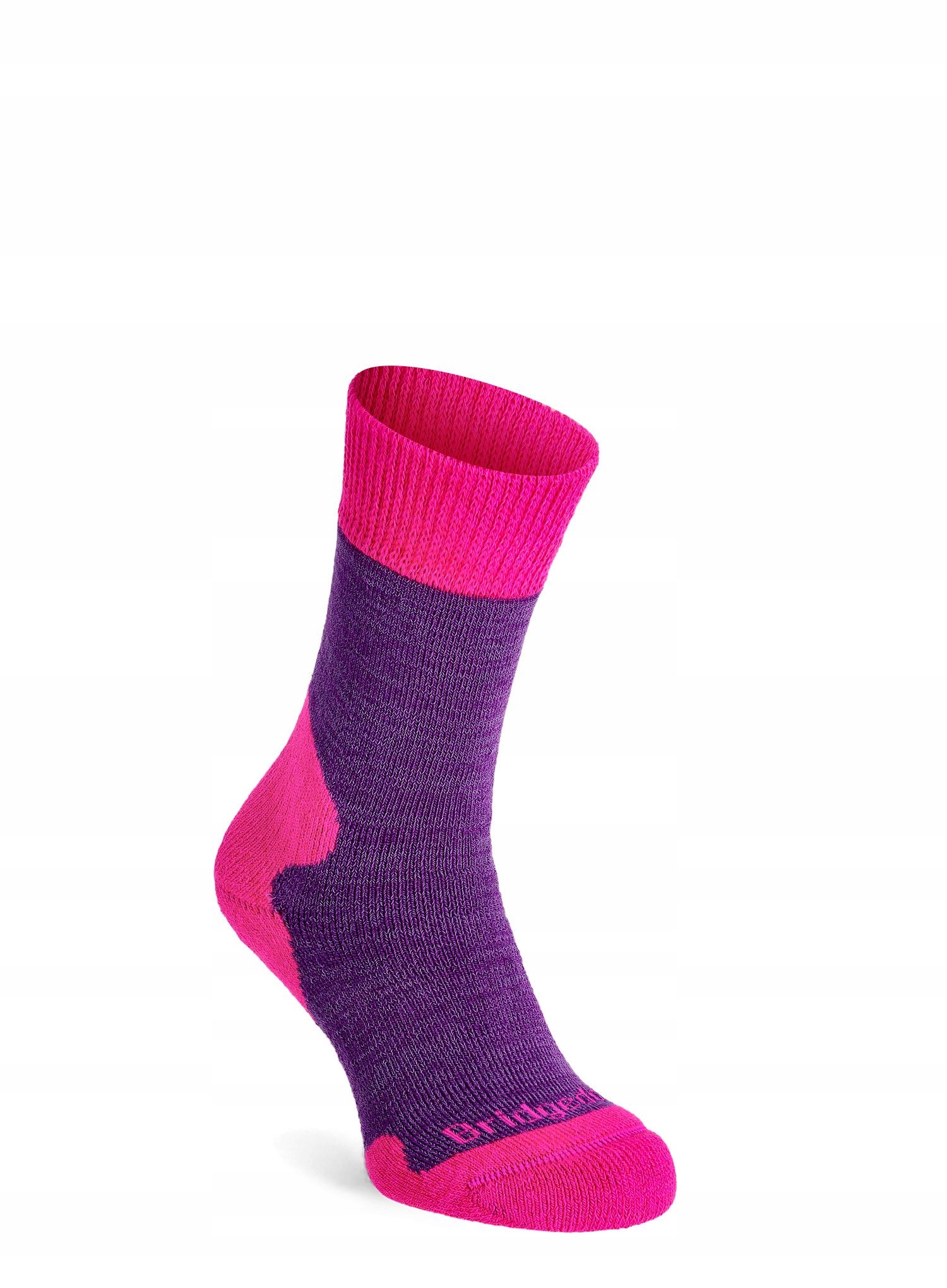 Skarpety trekkingowe damskie Bridgedale Explorer Heavy Merino C Boot purple