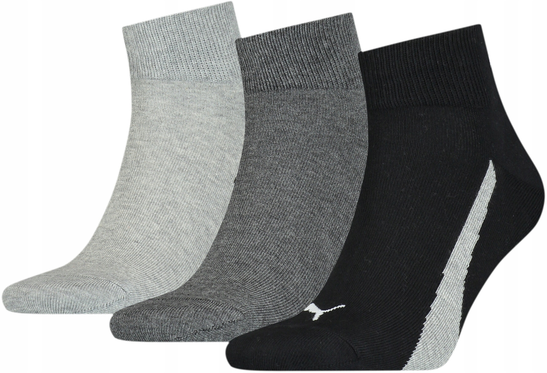 Skarpety Puma Lifestyle Quarter Unisex, 3 pary, rozmiar 35-38
