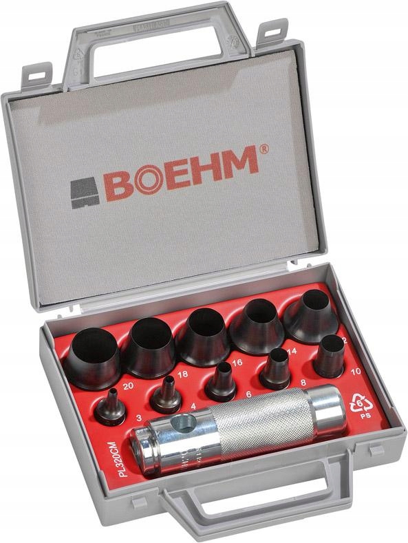 Sada prstencových vykrajovátok 3-20 mm Boehm