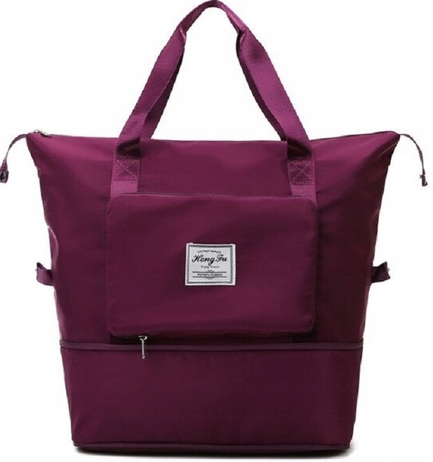 DUŻA TORBA PODRÓŻNA SPORTOWA SKŁADANA WODOODPORNA