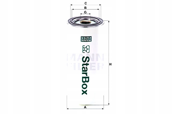 FILTR OLEJU BOGE MANN-FILTER Marka Mann-Filter