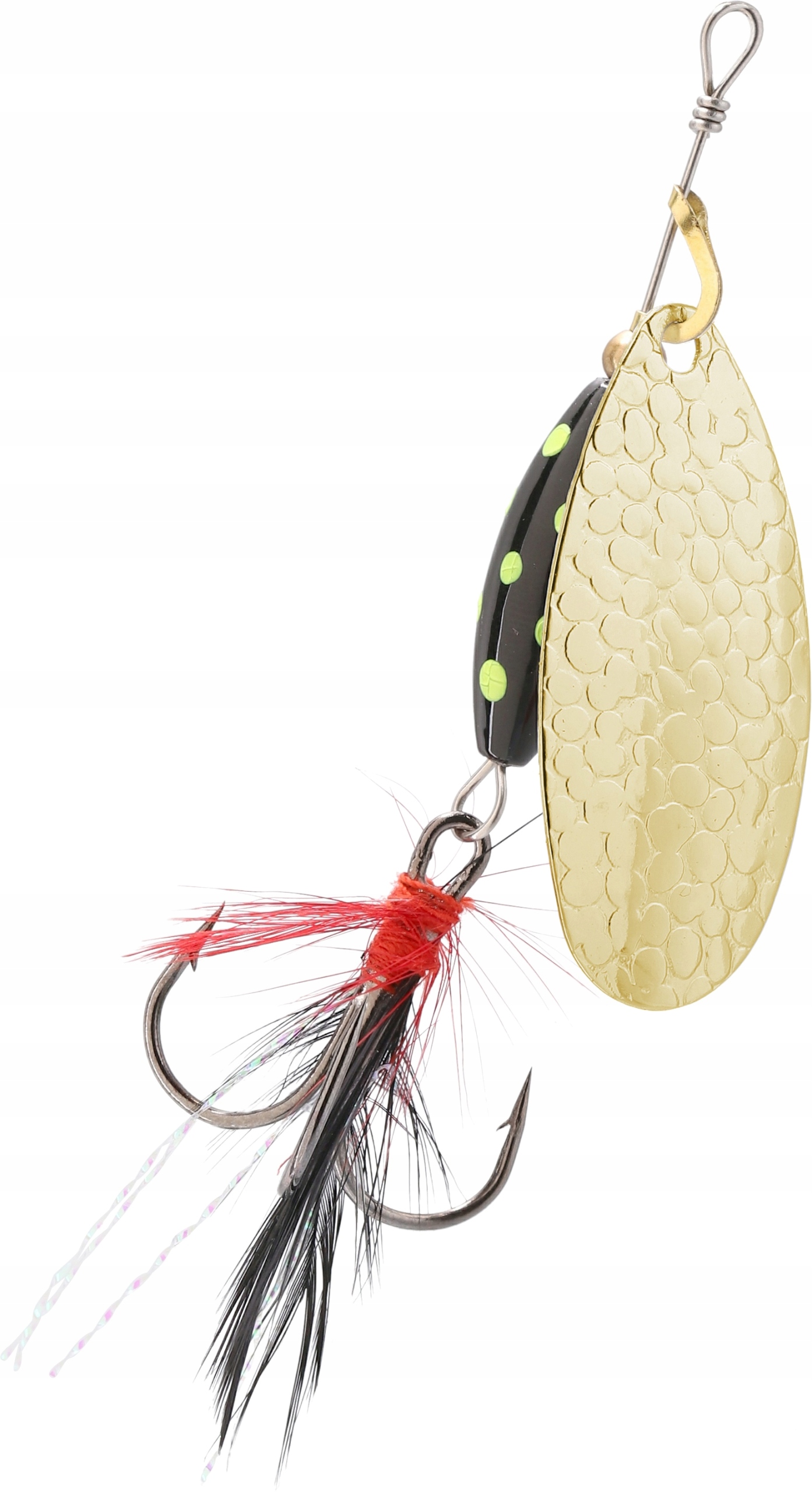 Błystka Obrotowa Mikado M-grub nr 3 Złota Red Lemon
